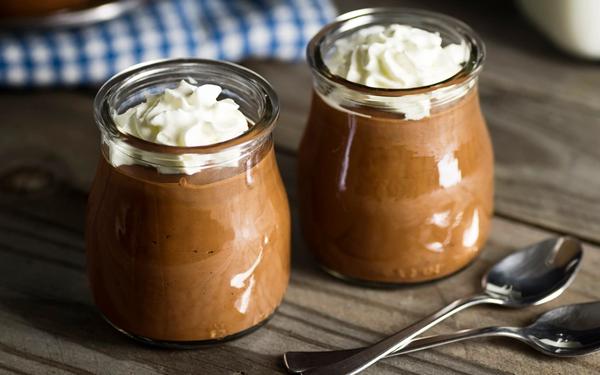 Recette crème au chocolat avec crème fouettée