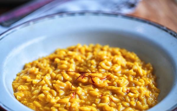 Risotto au safran