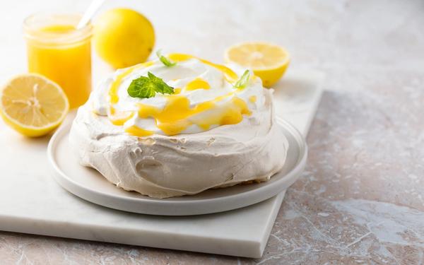 Pavlova au citron