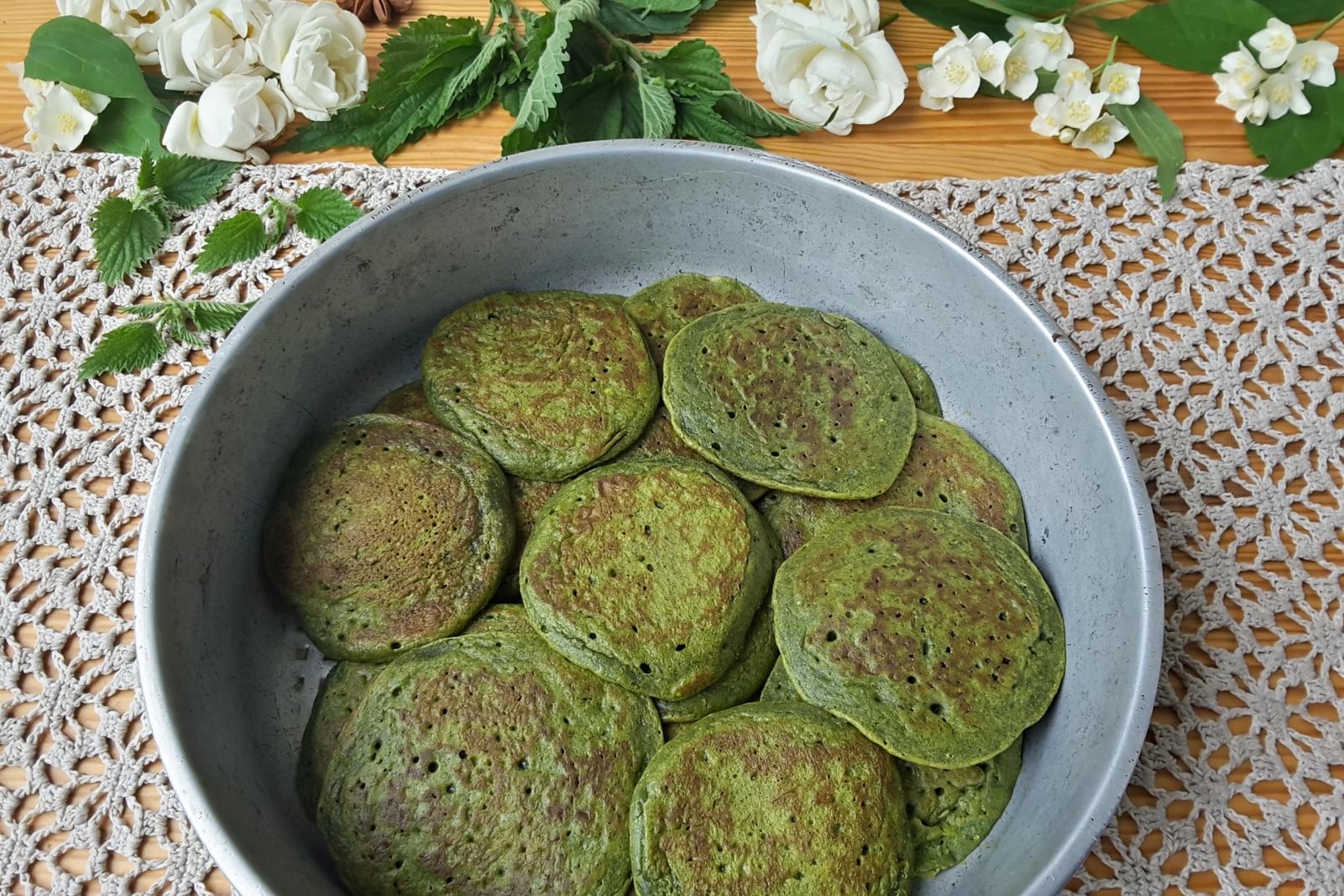 Crêpes aux orties