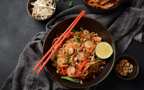 Recette pad thaï aux crevettes