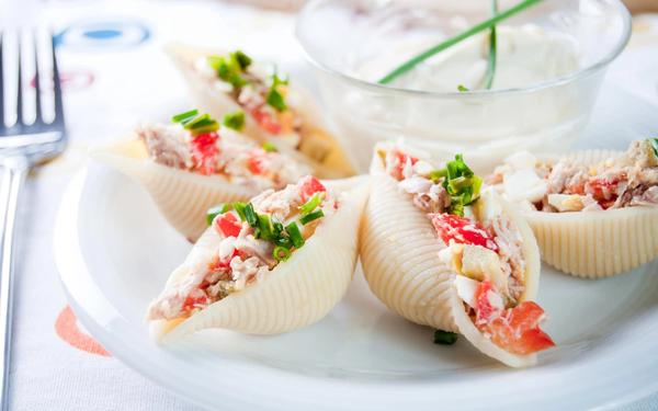 Conchiglie au thon