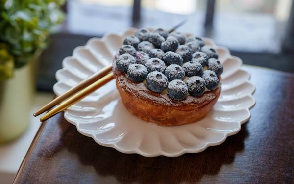 Tarte aux myrtilles