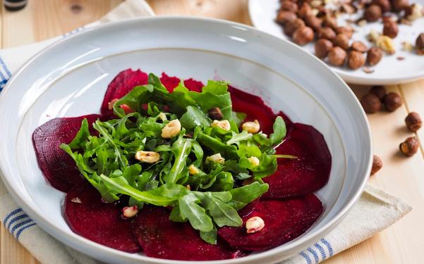 Carpaccio de betteraves