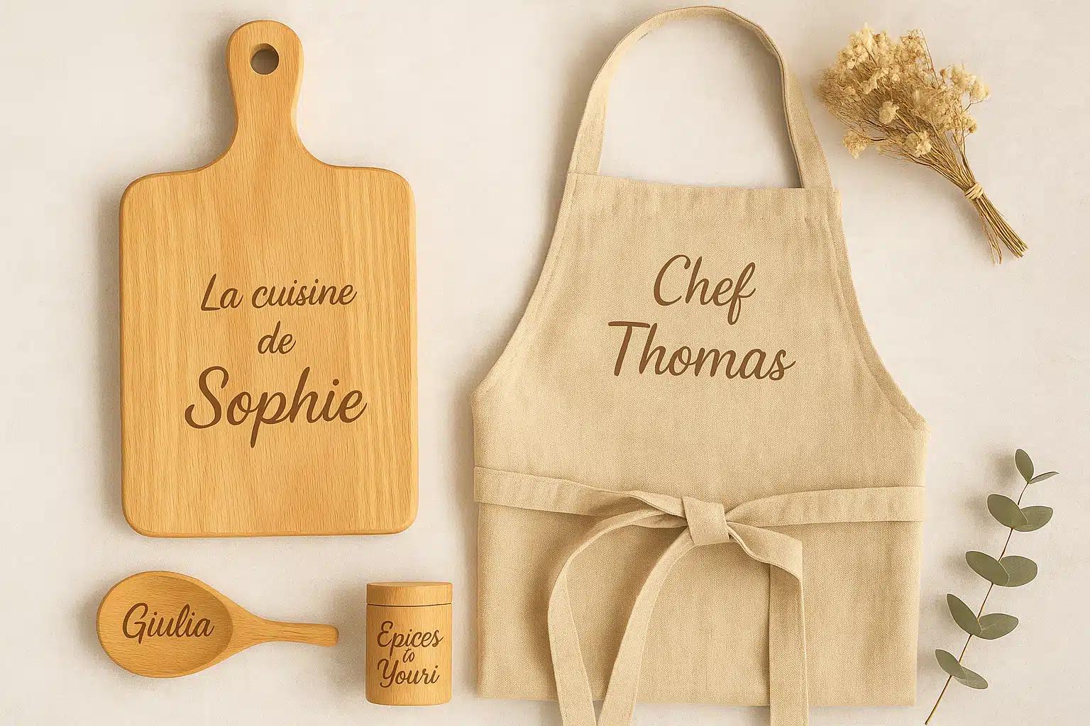Un objet de cuisine personnalisable : un cadeau idéal pour un Noël mémorable