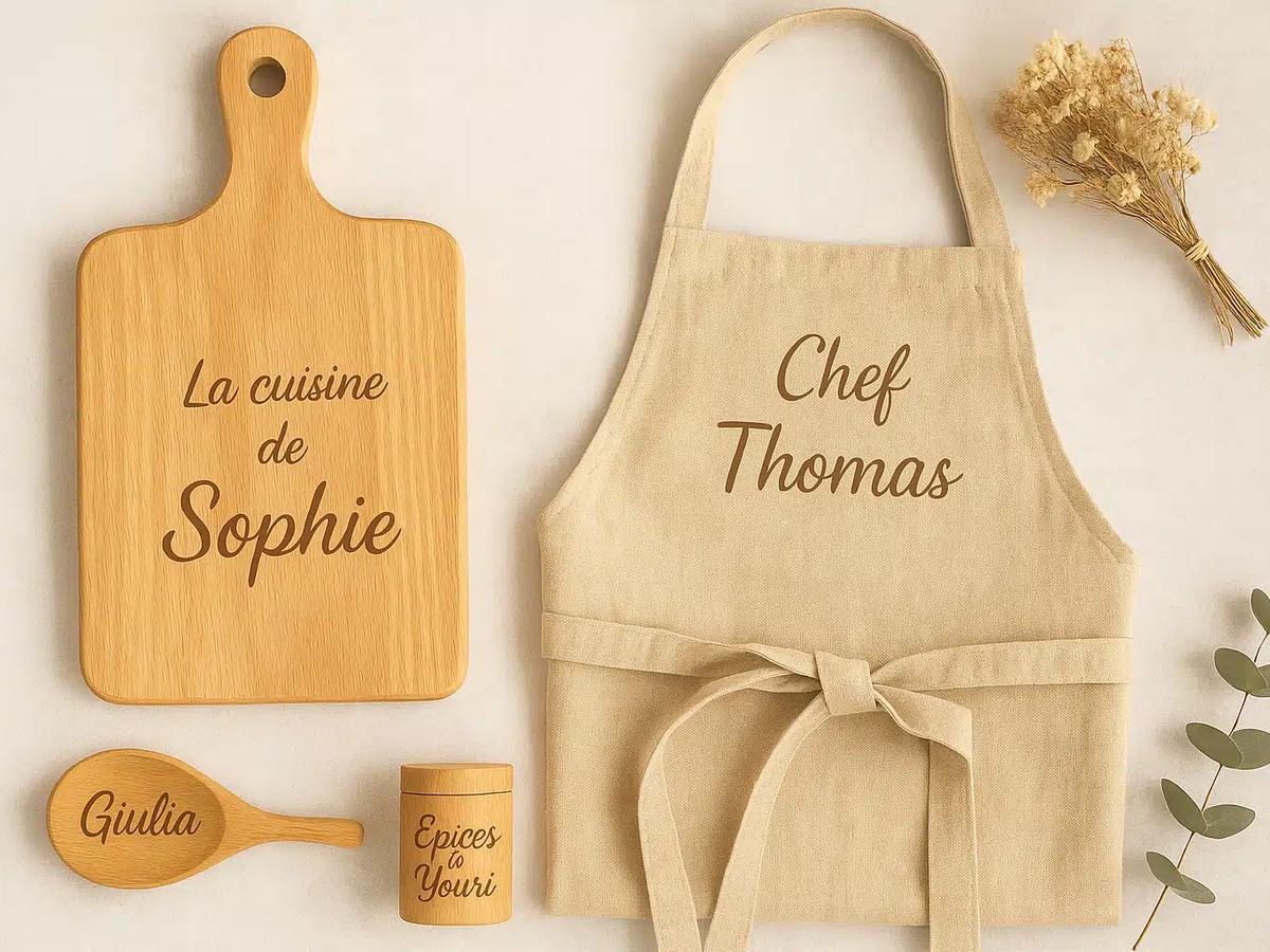 Un objet de cuisine personnalisable : un cadeau idéal pour un Noël mémorable