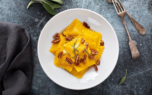 Recette raviolis de courge butternut