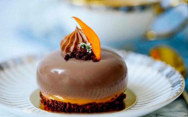 Galets de mousse au chocolat