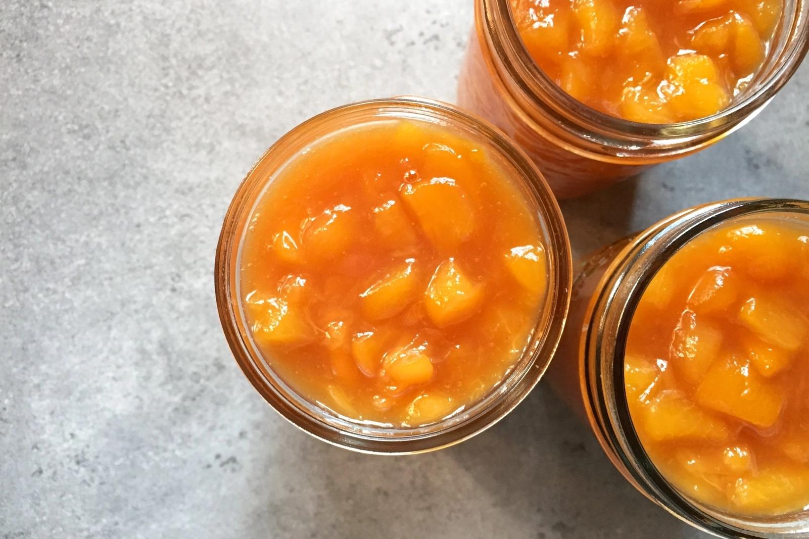 Compote de pêches