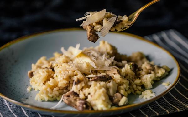 Risotto aux champignons