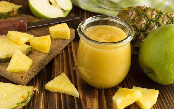 Compote d'ananas maison