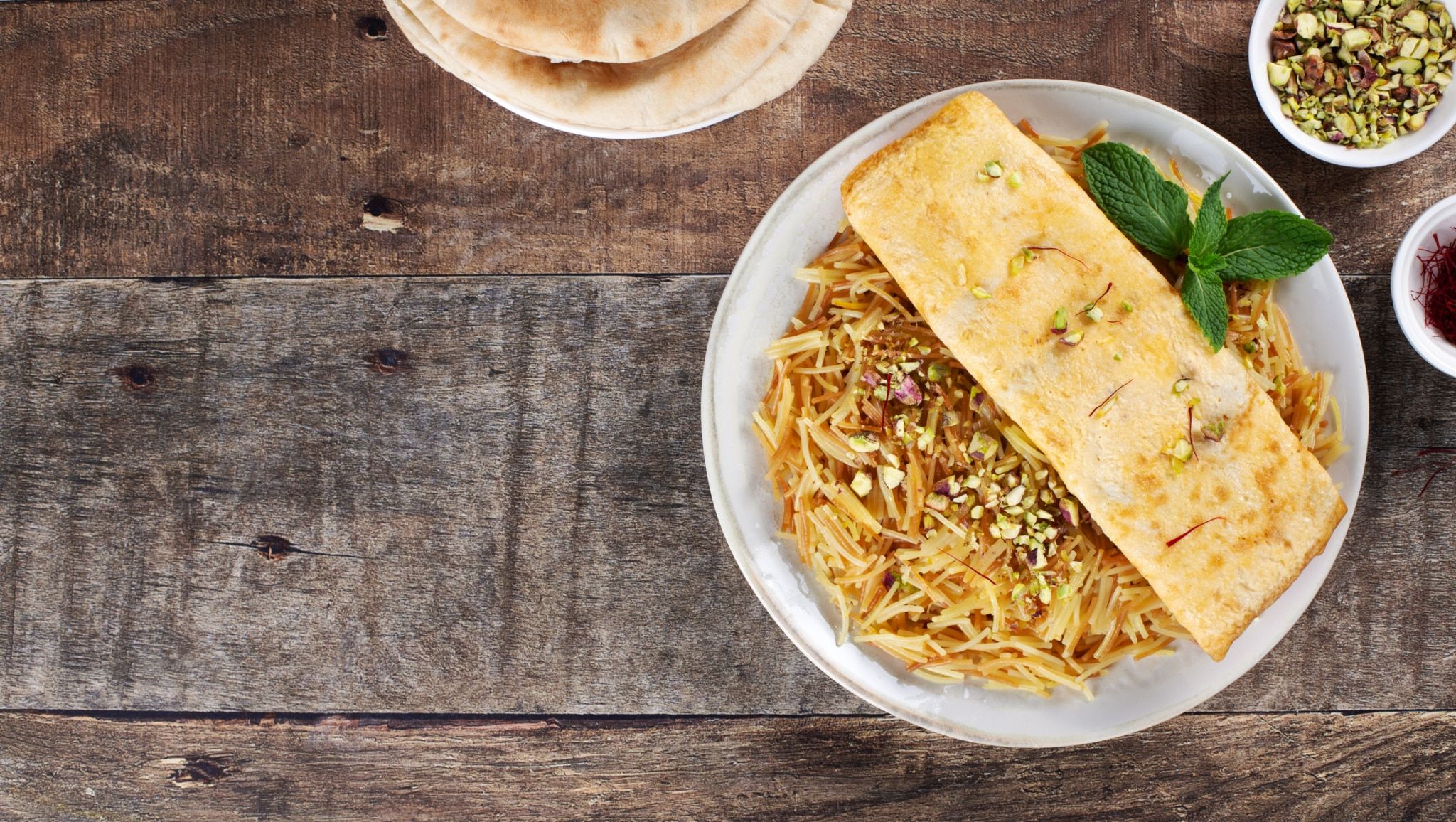 Balaleet - petit-déjeuner arabe traditionnel