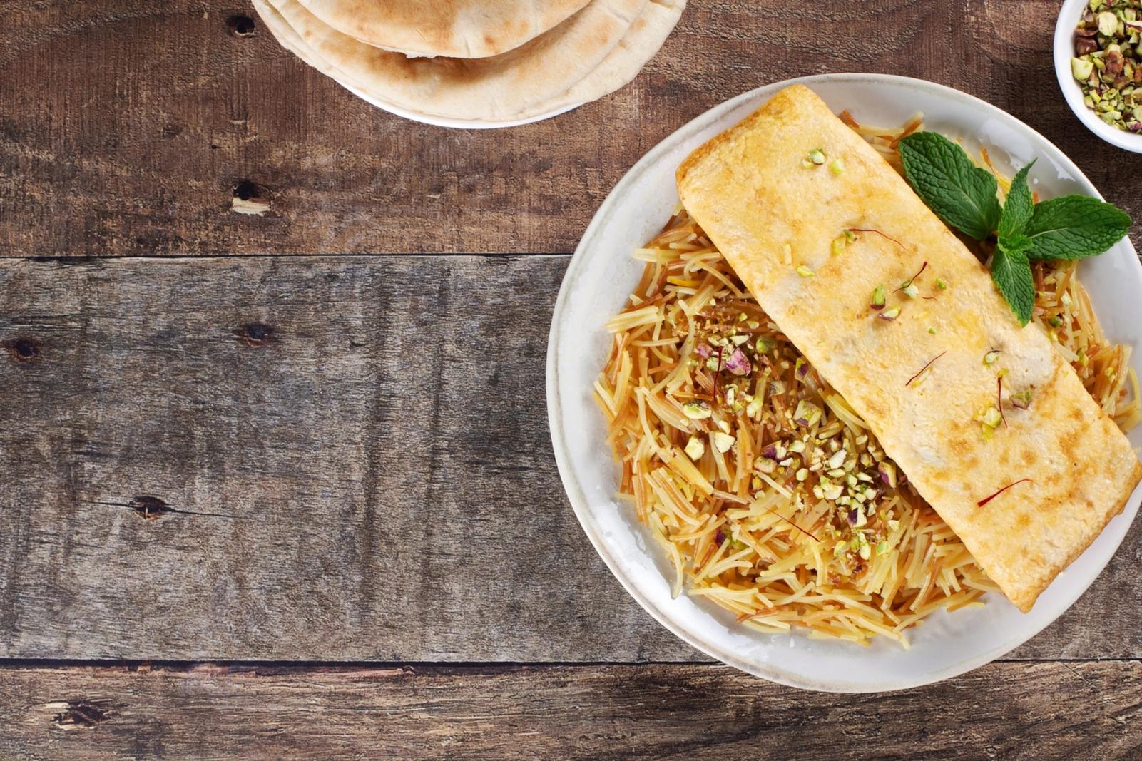 Balaleet - petit-déjeuner arabe traditionnel