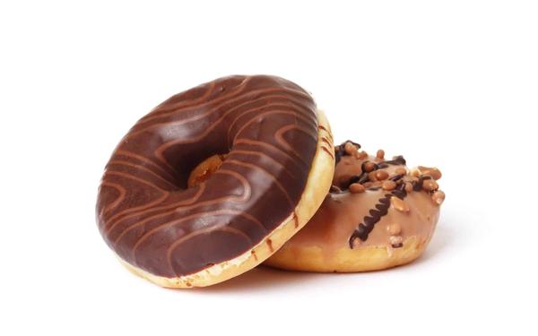 Beignets au chocolat glacé