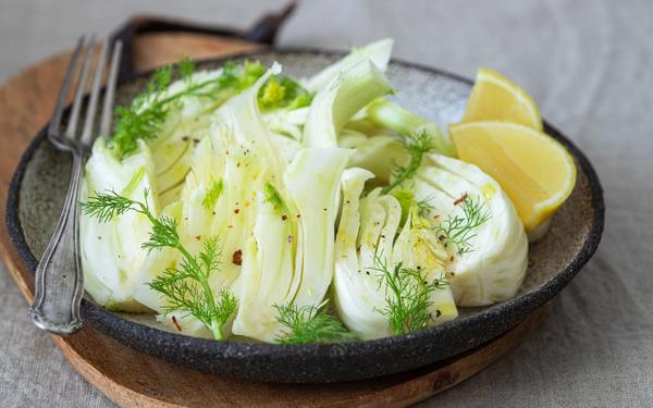 Salade de fenouil frais