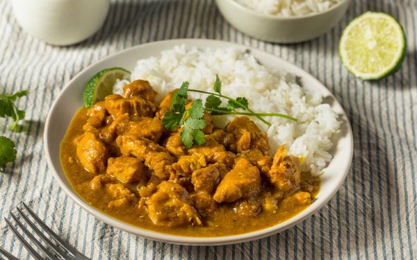 Recette poulet au curry et noix de coco maison