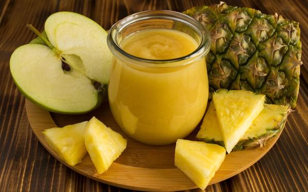 Compote de pommes-ananas