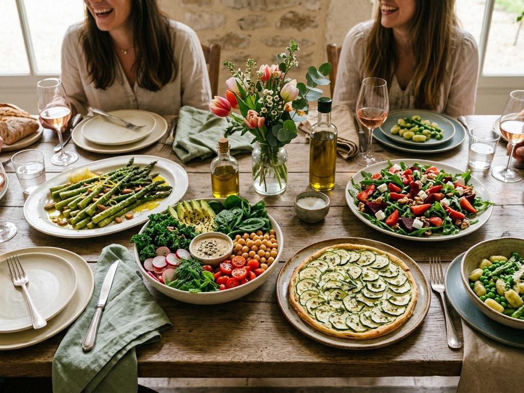 6 recettes healthy et originales avec des fruits et légumes de saison au printemps