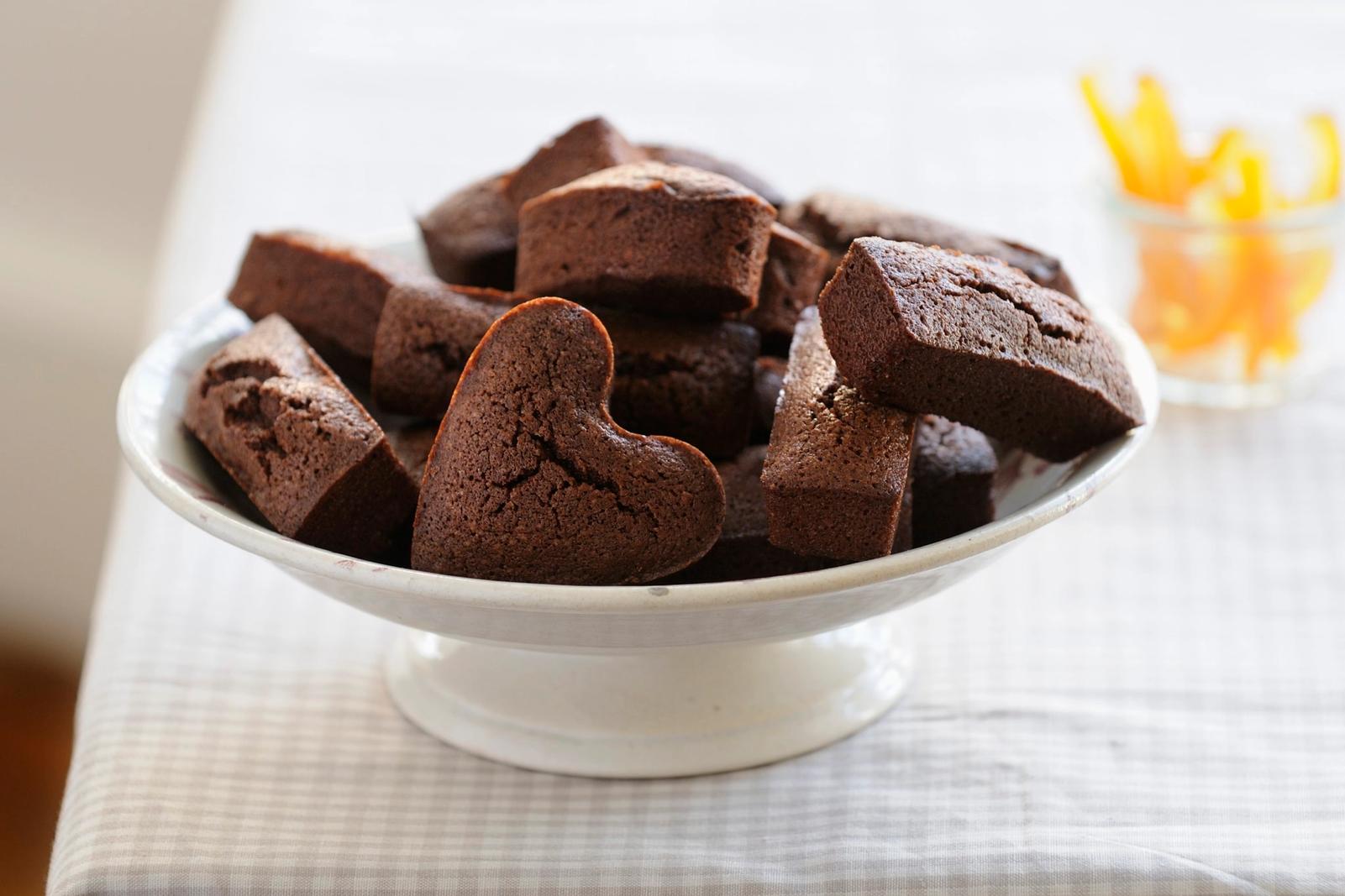 Financiers au chocolat