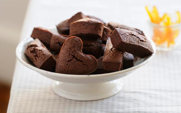 Financiers au chocolat