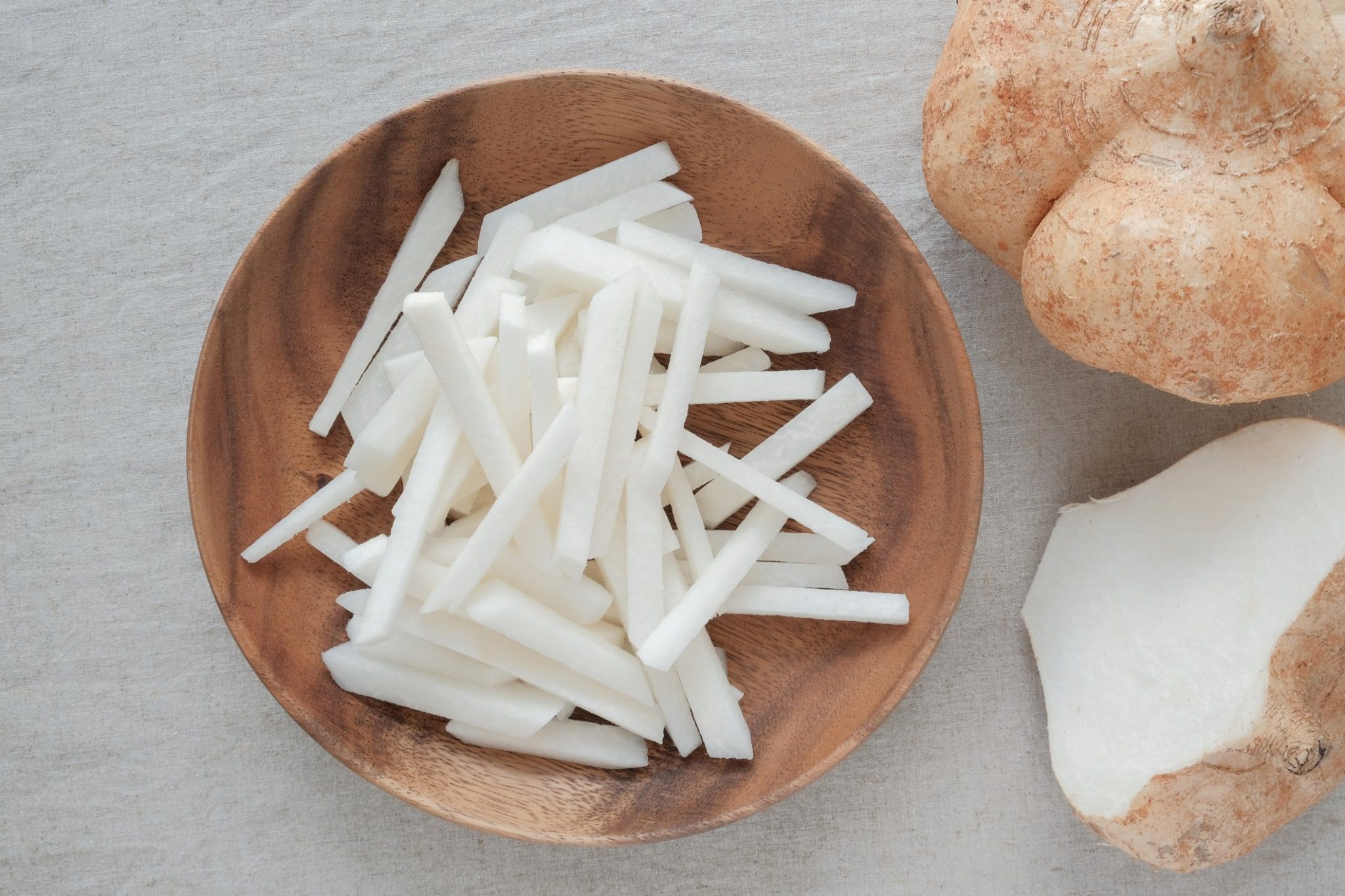Bengkoang (tranches de jicama) à l’indonésienne