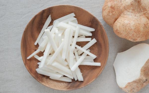 Bengkoang (tranches de jicama) à l’indonésienne