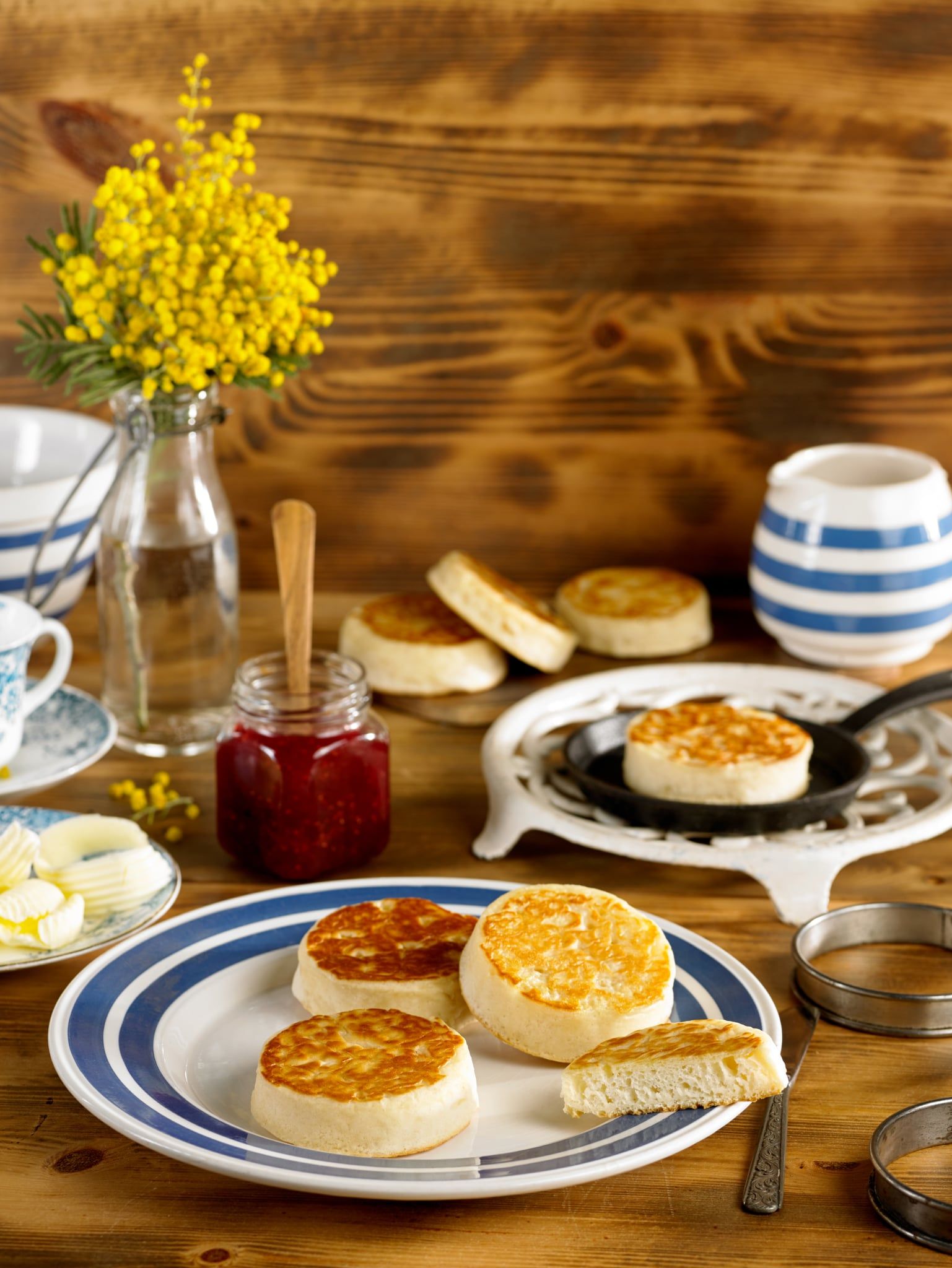 Recette des crumpets anglais