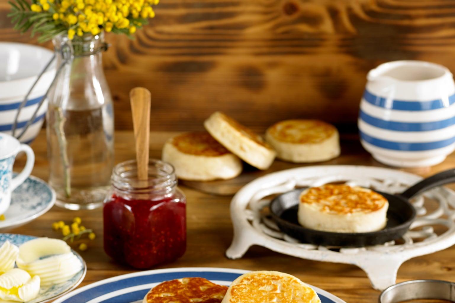 Recette des crumpets anglais
