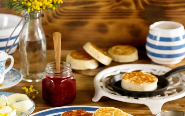Recette des crumpets anglais