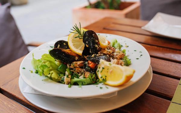 Salade de fruits de mer aux moules