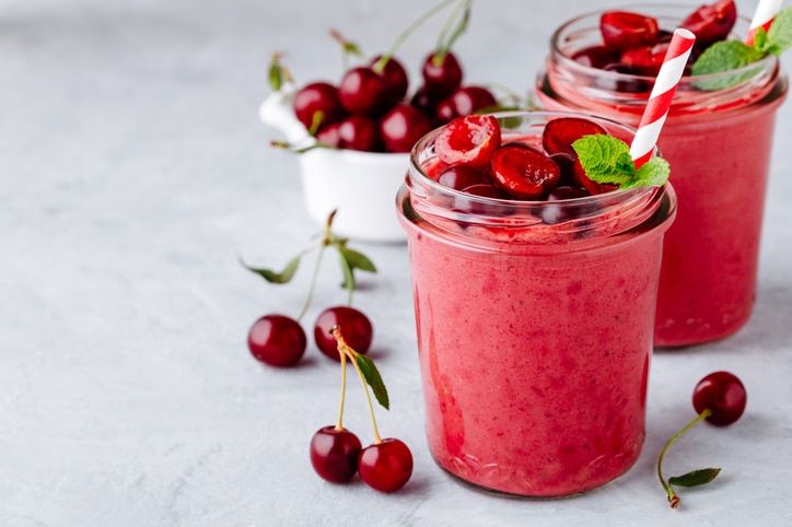 Smoothie à la cerise