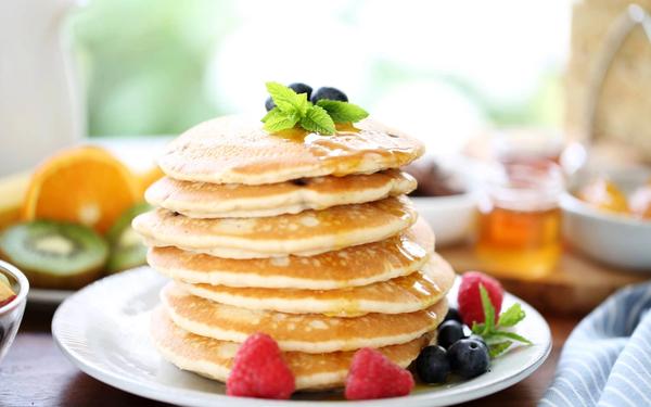 Pancakes au lait ribot