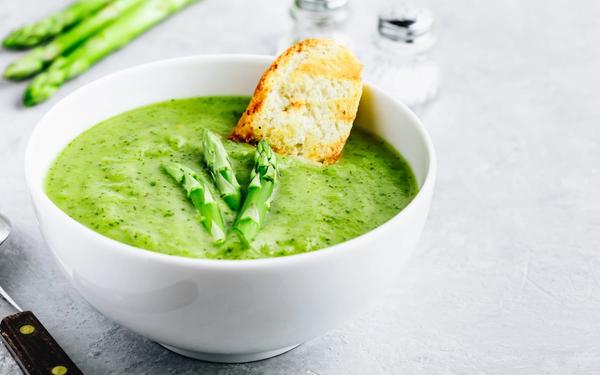 Soupe à la crème d'asperges