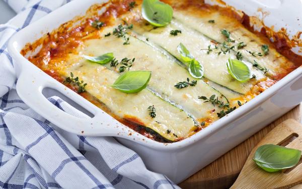 Lasagnes de courgettes à la bolognaise