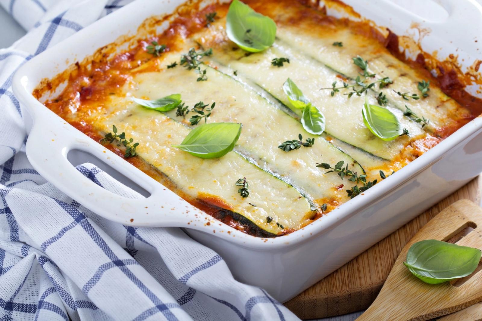 Lasagnes de courgettes à la bolognaise
