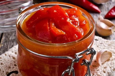 Recette de poivrons rouges marinés