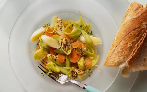 Salade de poireaux