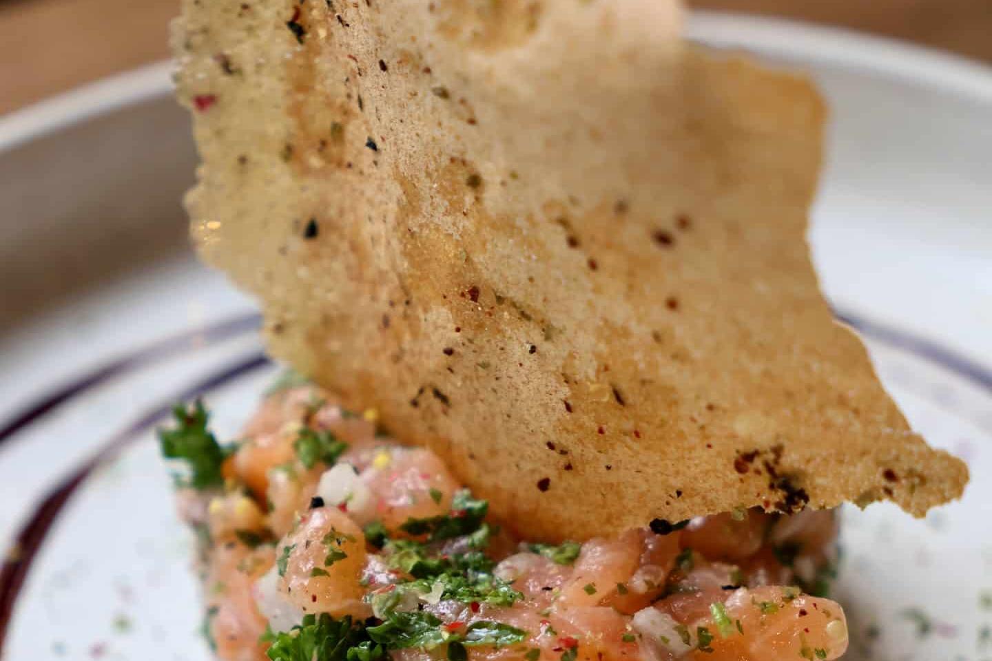 Recette tartare de saumon by Ripaille Rennes