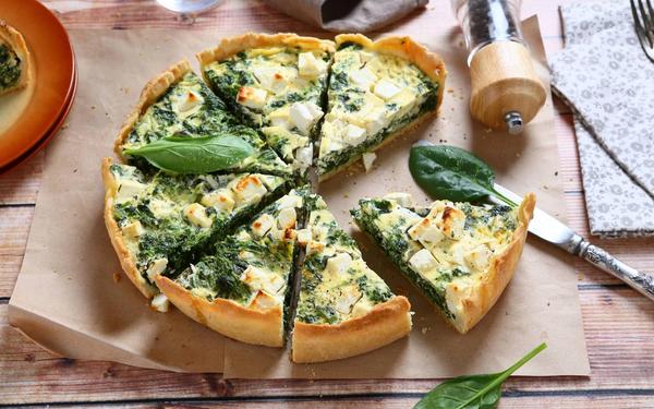 Tarte épinards à la féta