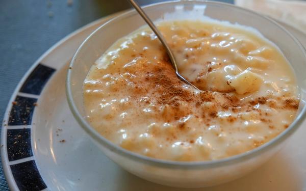 Riz au lait à la cannelle