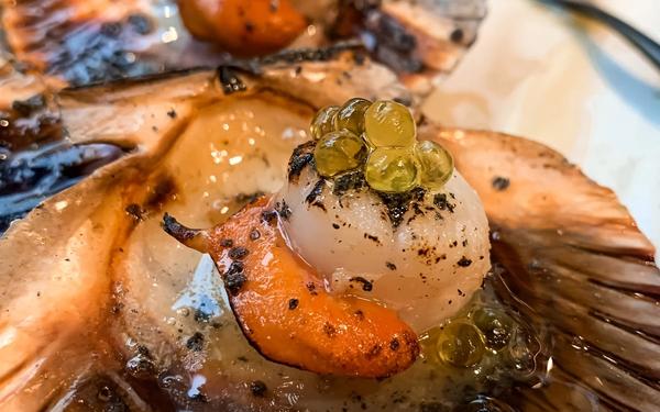 Recette pétoncles poêlées aux oeufs