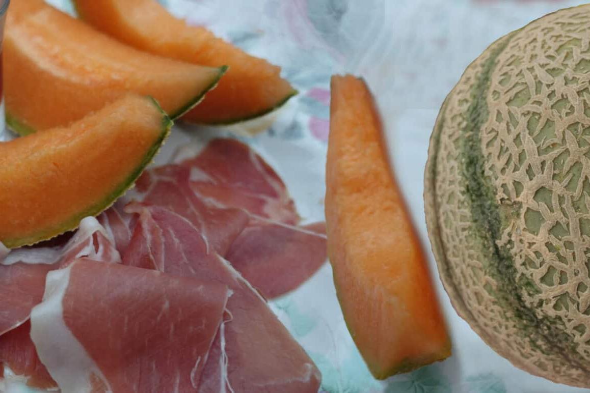 Recette melon jambon fumé cru