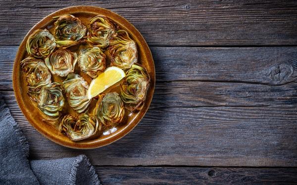 Tapas d'artichauts