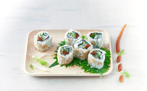 Makis au fenouil et salsifis