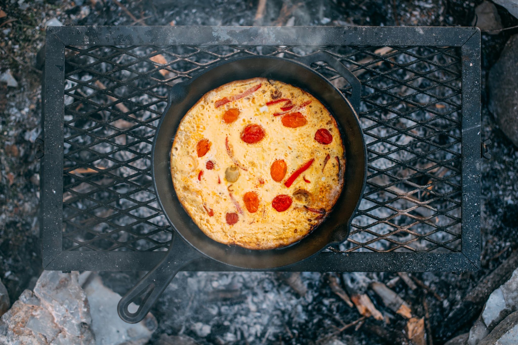 Frittata au barbecue