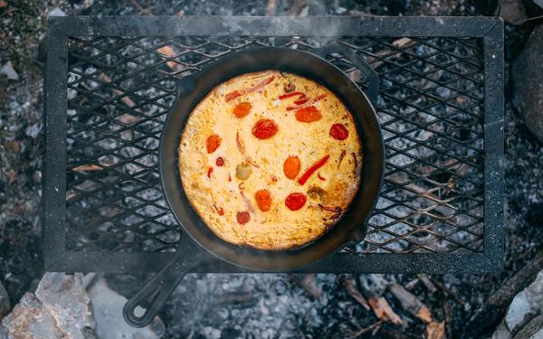 Frittata au barbecue