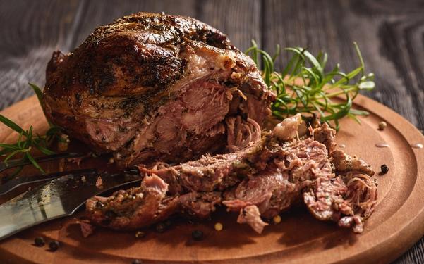 Filet d’agneau rôti