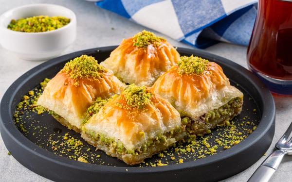 Baklava aux pistaches