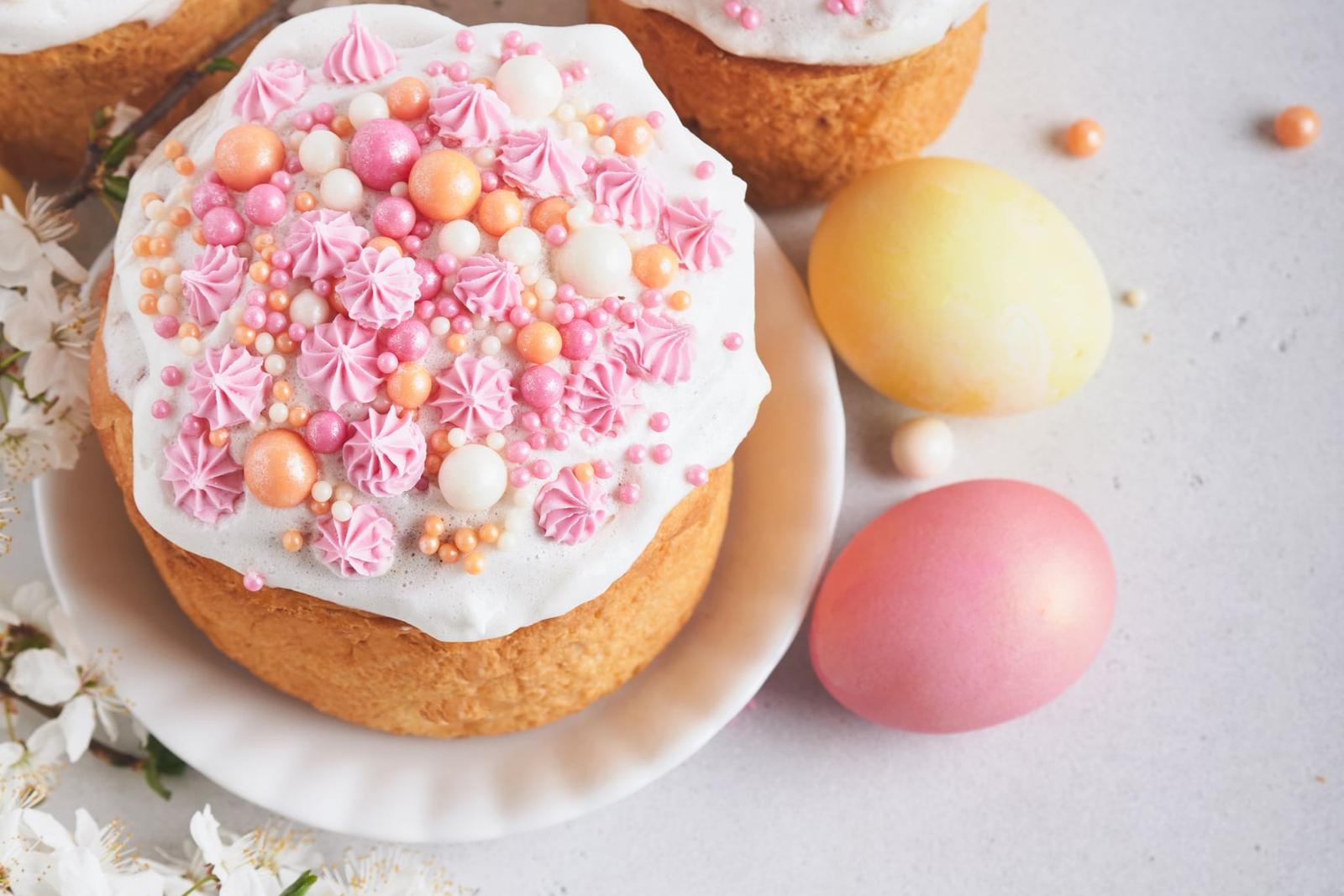 Pain sucré traditionnel de Pâques