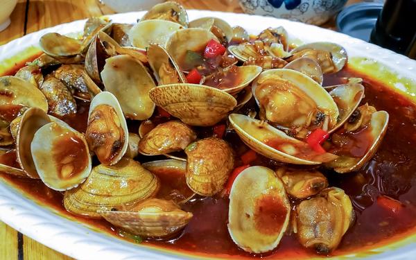 Recette palourdes frites à la sauce chinoise xo